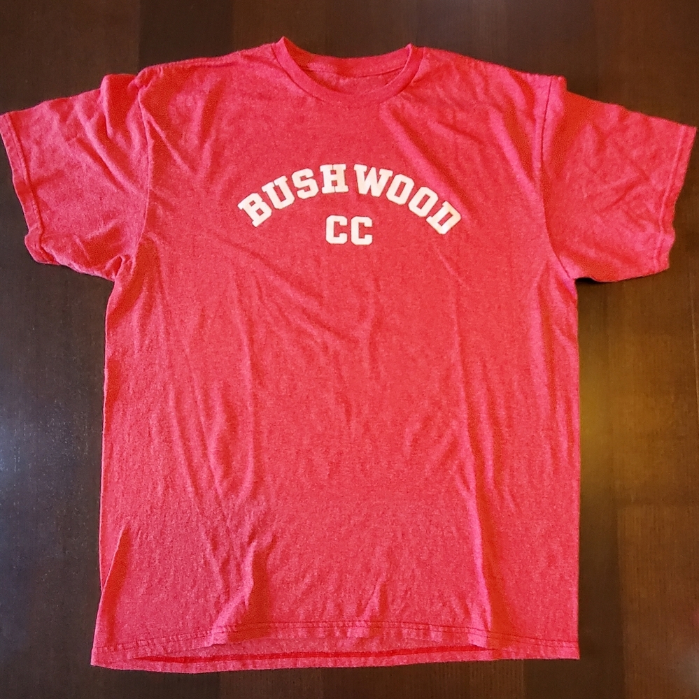 Bushwood CC t-shirt mens red